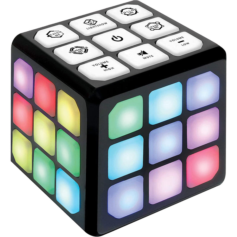 Flashing Cube, electronic memory and thinking game, 4-in-1 handheld game