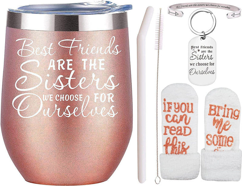 Best friends are the sisters we choose, birthday gifts for female friends,