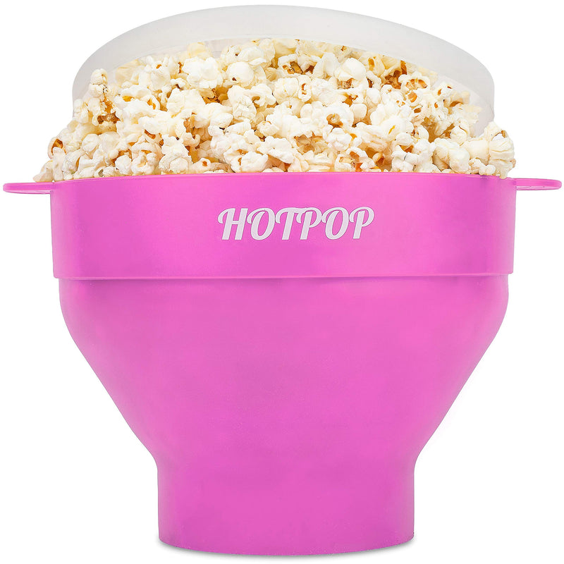 The Original Microwave Popcorn Popper, Silicone Popcorn Maker, Collapsible Bowl