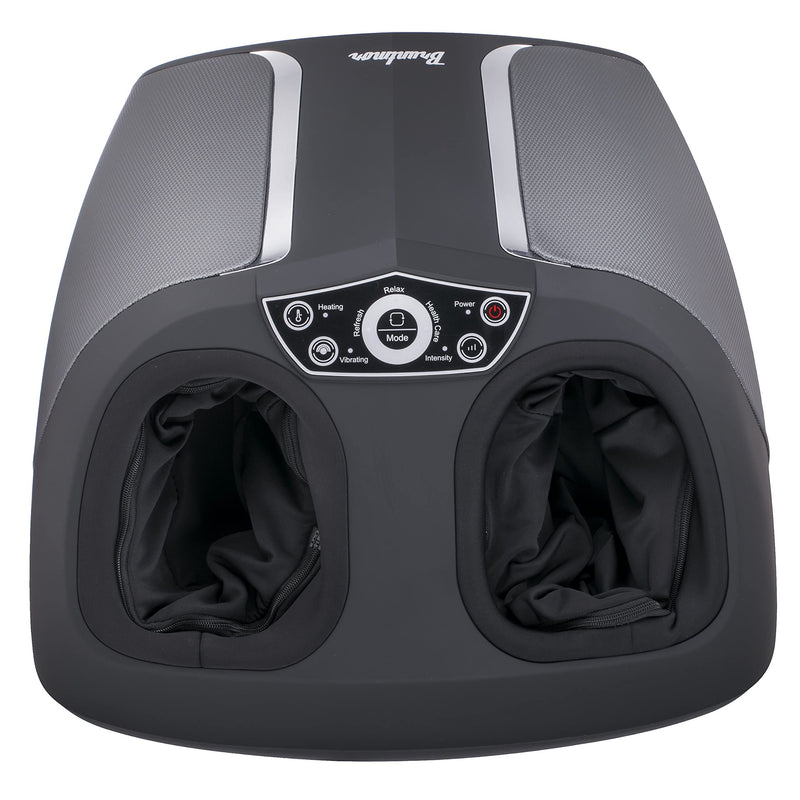 Shiatsu foot massager, 3 modes with heat function, deep kneading air compression