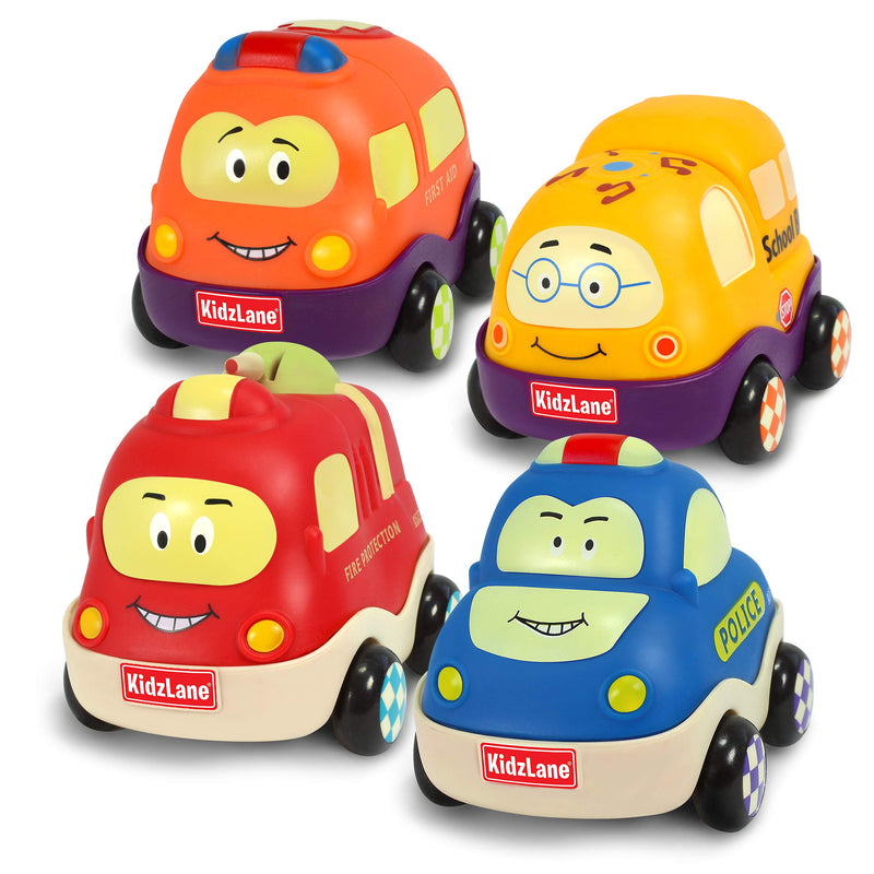 Toddler pull back cars, baby toy cars for boys or girls aged 1 to 3 years