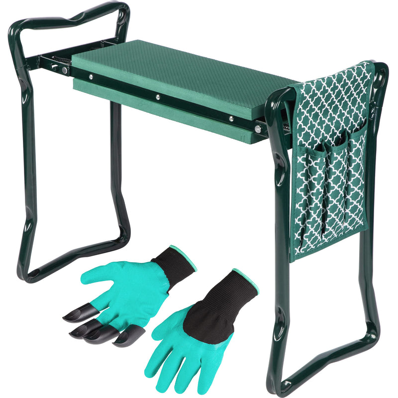 Garden Stool and Kneeler - Kneeler and Stool for Gardening, Folding Garden Seat