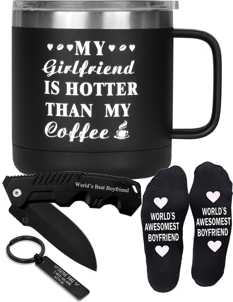 My Girlfriend Is Hotter Than My Coffee Mug Foldable with World&