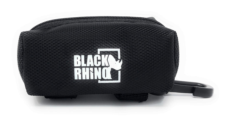 - Poop bag holder for hip bags (Black), Black