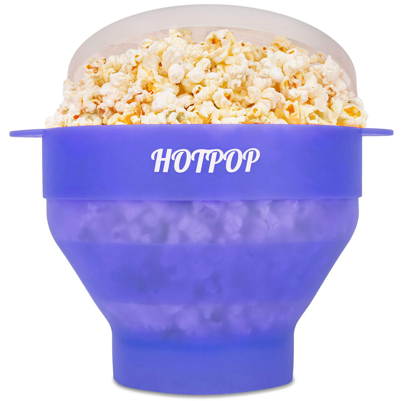 The Original Microwave Popcorn Popper, Silicone Popcorn Maker, Collapsible Bowl