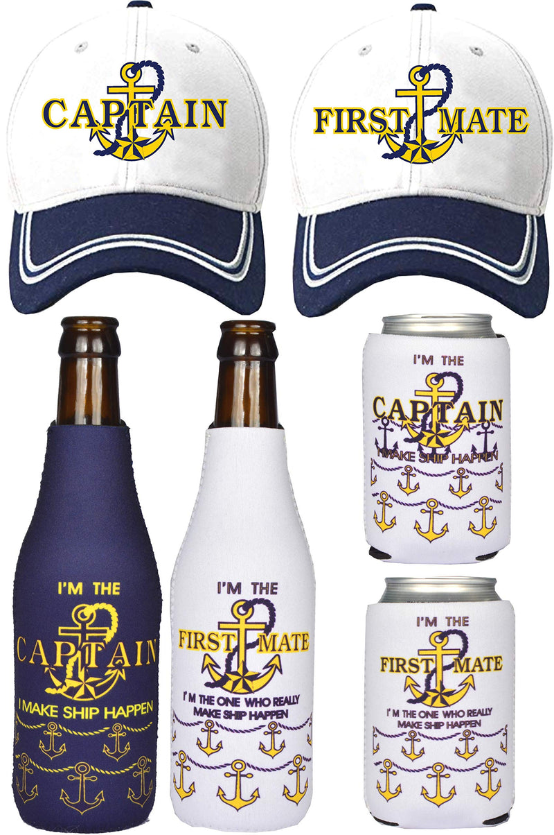 Captain Hats, First Mate Hats, First Mate Gifts for Women, Boat Captain Gifts,