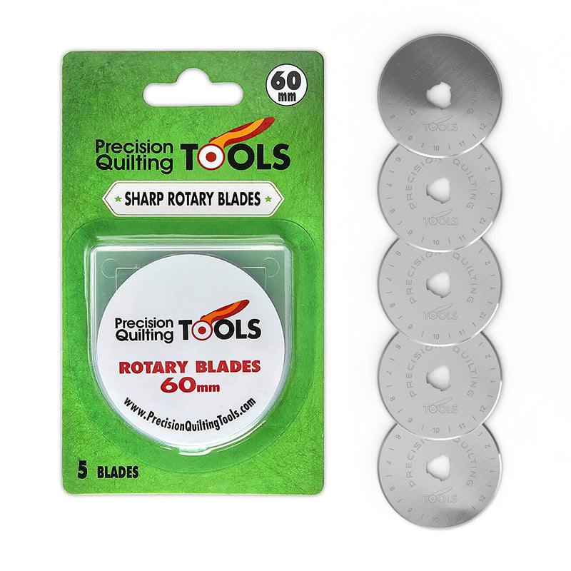 60mm Crochet Edge Skip Blades (Pack of 5) Compatible with Cutter