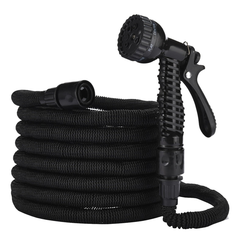 Flexible garden hose 15 m, durable, expandable with multifunction