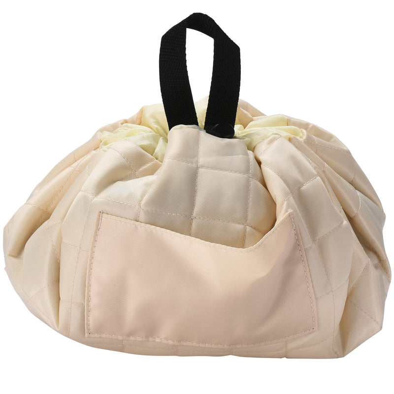 Tranquil Beauty Drawstring Makeup Bag Rose