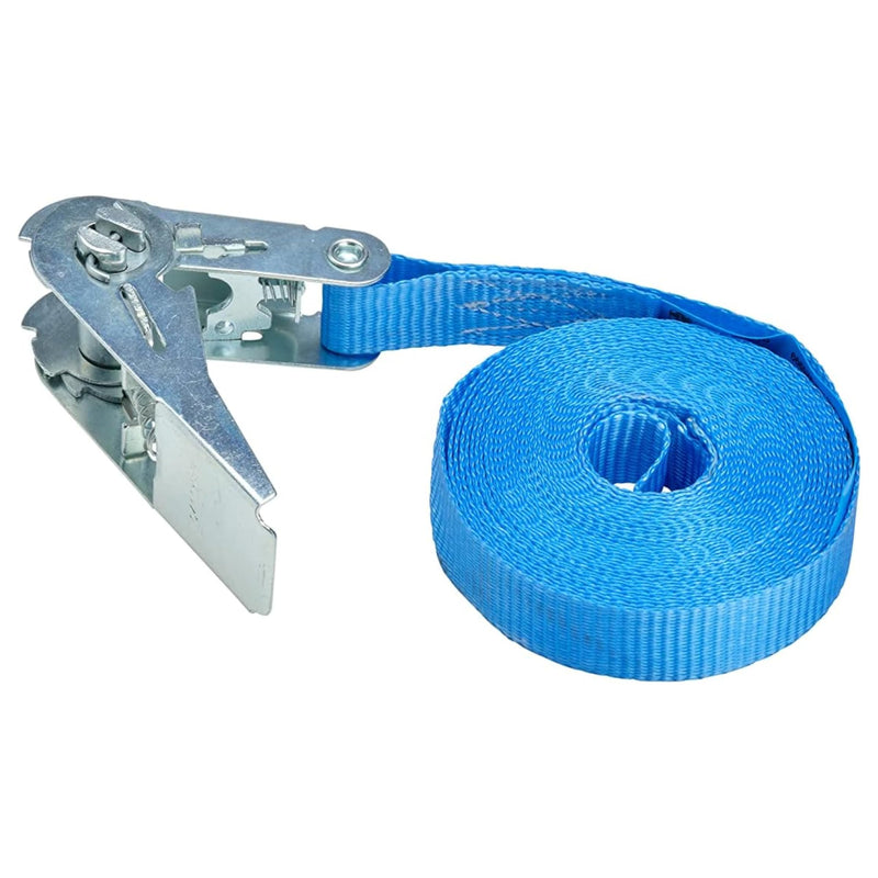 Grack ratchet strap transport and load securing with hook lashing strap