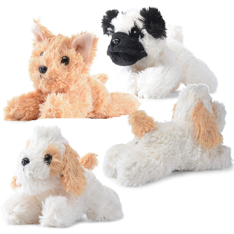 Stuffed Puppies - Set of 4 Cute Dog Toy Stuffed Animals for Girls and Boys 6