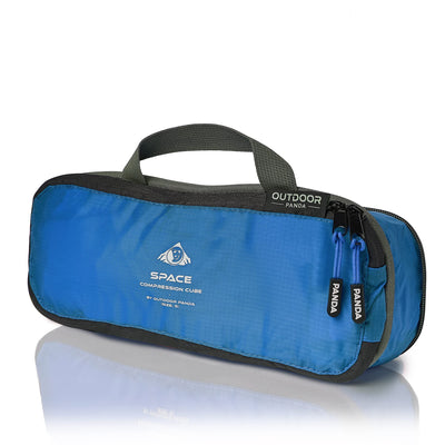 Ultralight packing bags with compression, water-repellent packing cubes