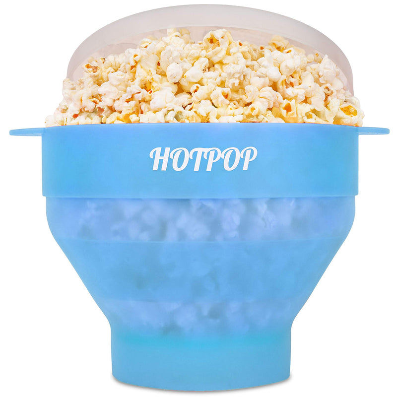 The Original Microwave Popcorn Popper, Silicone Popcorn Maker, Collapsible Bowl