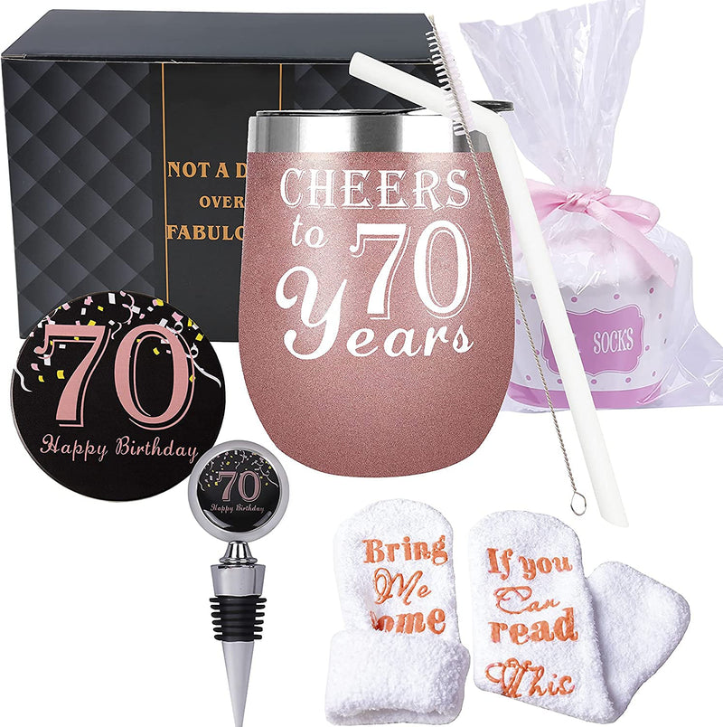 70th birthday gifts for women, 70th birthday decorations for women turning 70