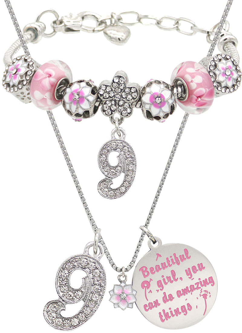 9th birthday gifts for girls, jewelry for girls aged 9, girls 9th birthday