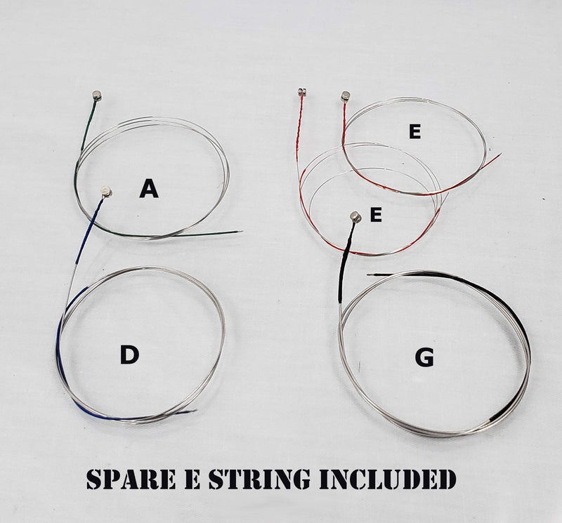 4/4 & 3/4 Violin Strings Replacement - Bronze Violin Strings Complete Set (G-D-A-E)