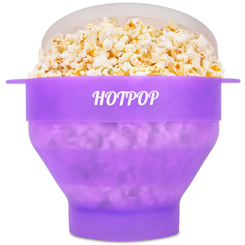 The Original Microwave Popcorn Popper, Silicone Popcorn Maker, Collapsible Bowl