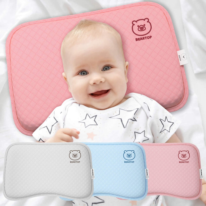 Baby Pillow Against Flat Head Orthopedic Positioning Pillow Memory Foam