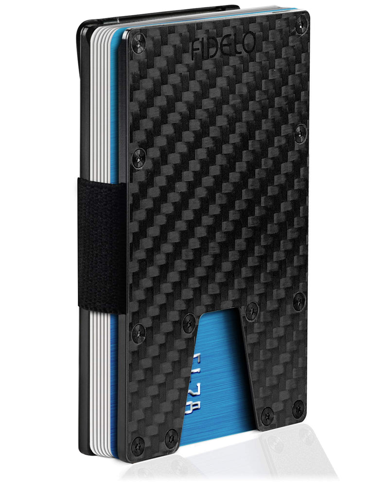 Minimalist Wallet for Men - Slim RFID Blocking Wallet with Credit Card Holder