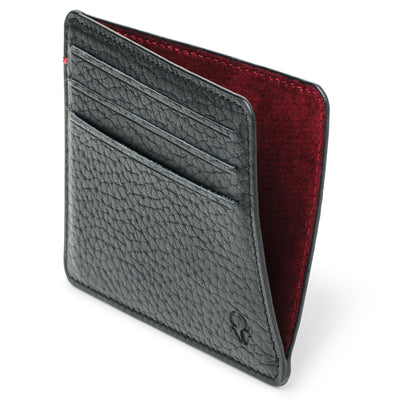 Vancouver Slim Rflocking Leather Wallet for Men Opening on the Side