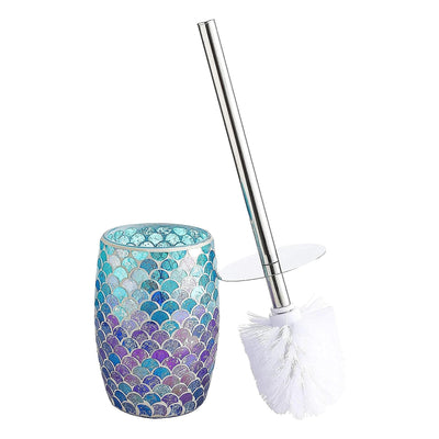 Toilet brush with holder toilet brush mermaid brush holder