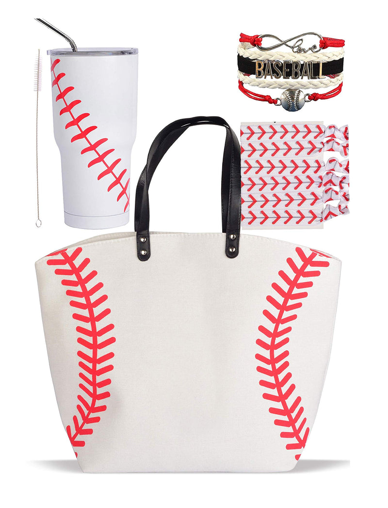 Baseball Tote Bag for Woman, Baseball Mugs, Christmas Gifts, Baseball Bags