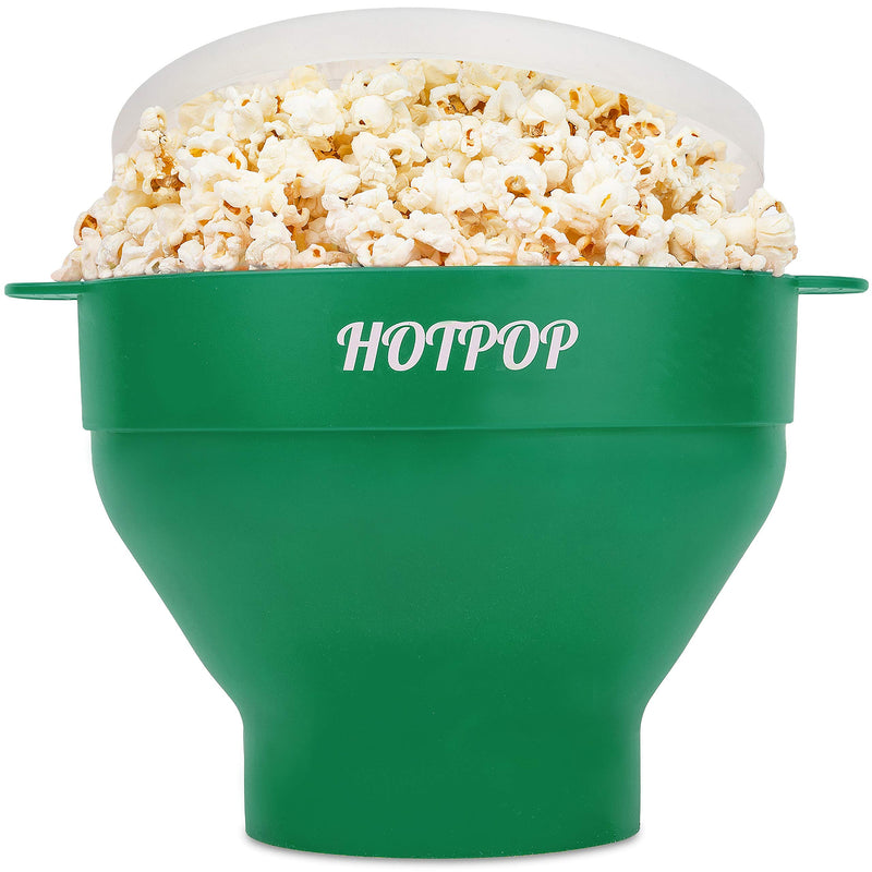 The Original Microwave Popcorn Popper, Silicone Popcorn Maker, Collapsible Bowl