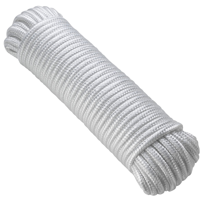 Braided Nylon Rope - 2 Pack - 5/16" x 100ft Anchor Rope - for Moving