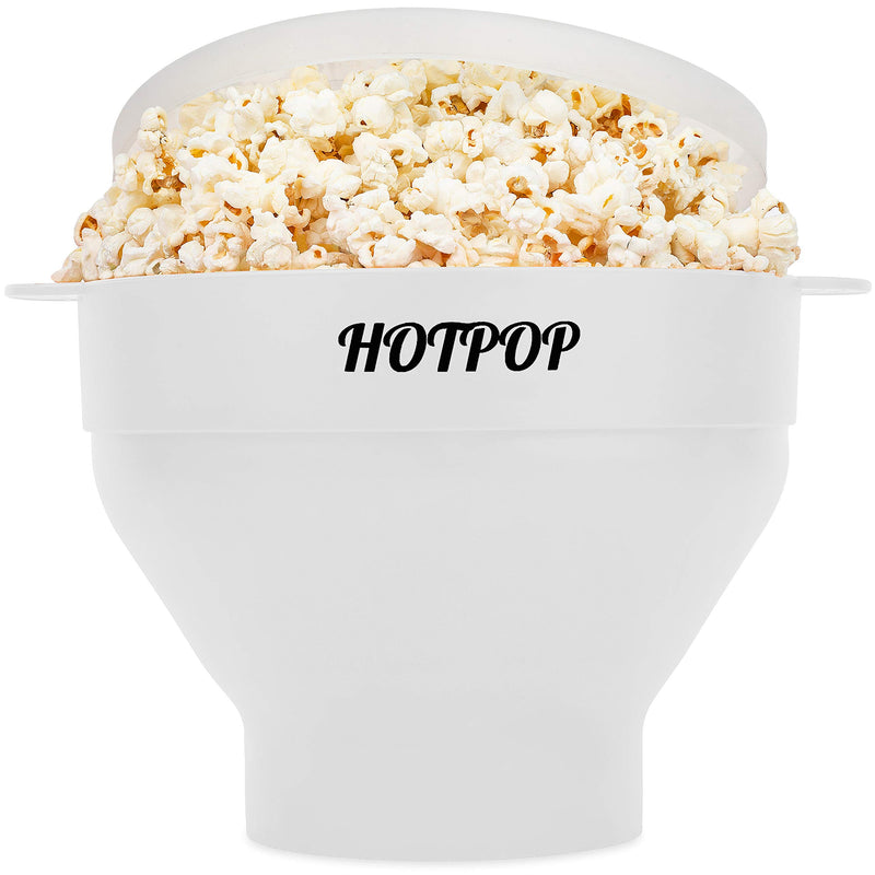 The Original Microwave Popcorn Popper, Silicone Popcorn Maker, Foldable