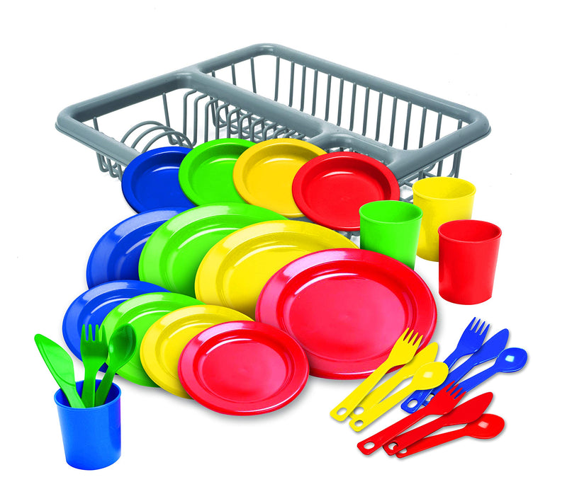 Tableware for Kids and Toddlers, Kids Play Kitchen Accessories Set, BPA Free