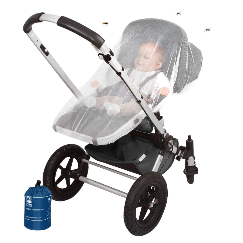 Baby Stroller Mosquito Net - Durable, Easy Assembly System - Extra Fine Holes