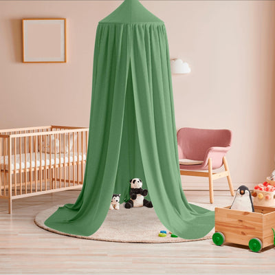 Canopy Children's Room in 6 Colors No Drilling Cotton with Sturdy Ring