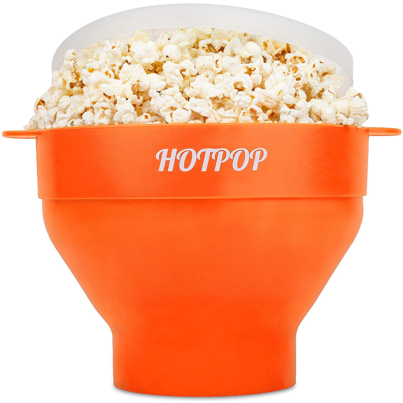 The Original Microwave Popcorn Popper, Silicone Popcorn Maker, Collapsible Bowl