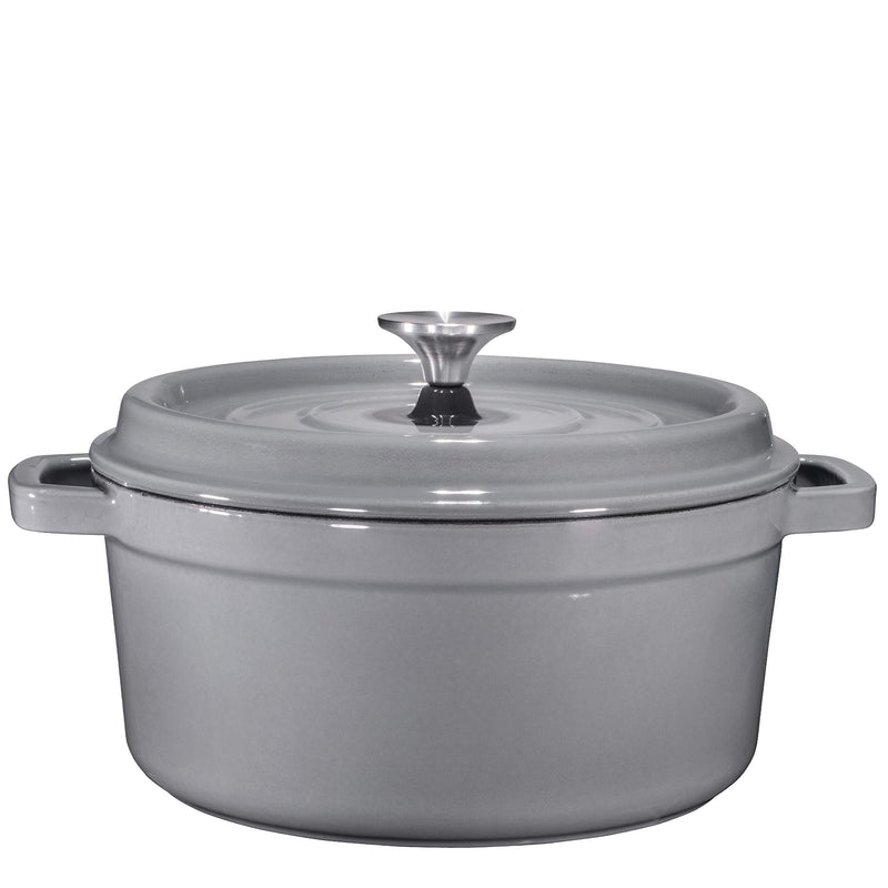 65 Qt Capacity Pre-Seasoned Enamelled Cast Iron Round Dutch Oven, 65 Quart Dutch Oven