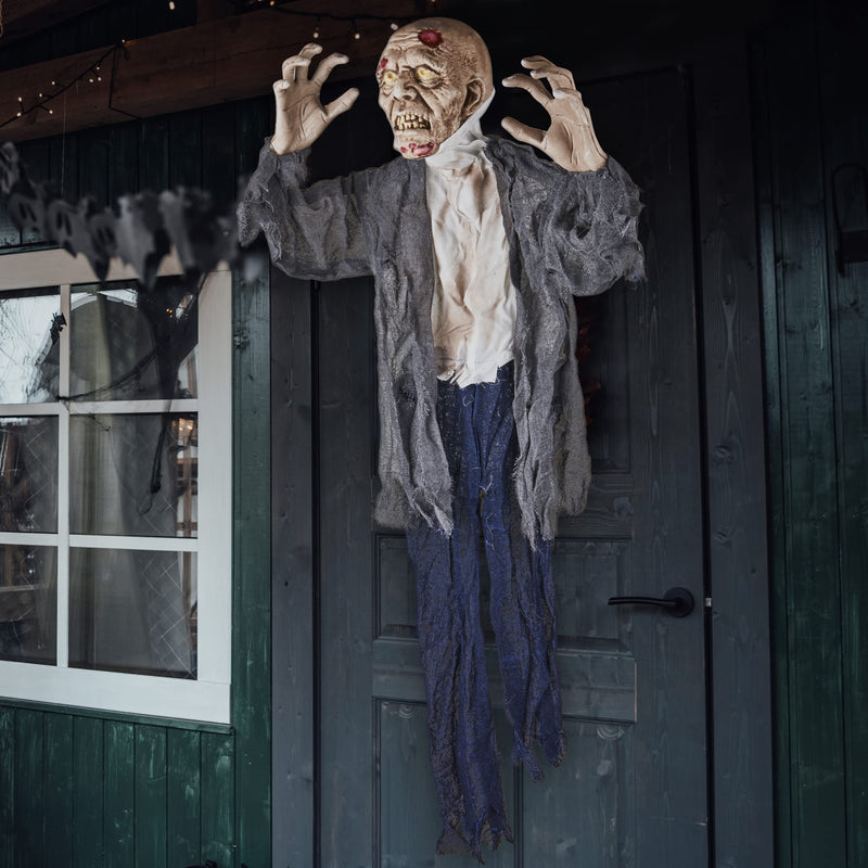 Halloween zombie and groundbreaker hanging decoration for the best Halloween