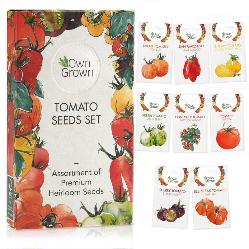 Grow Your Own Tomato Seeds Tomato Plant Seeds With 8 Varieties Tomato Seeds