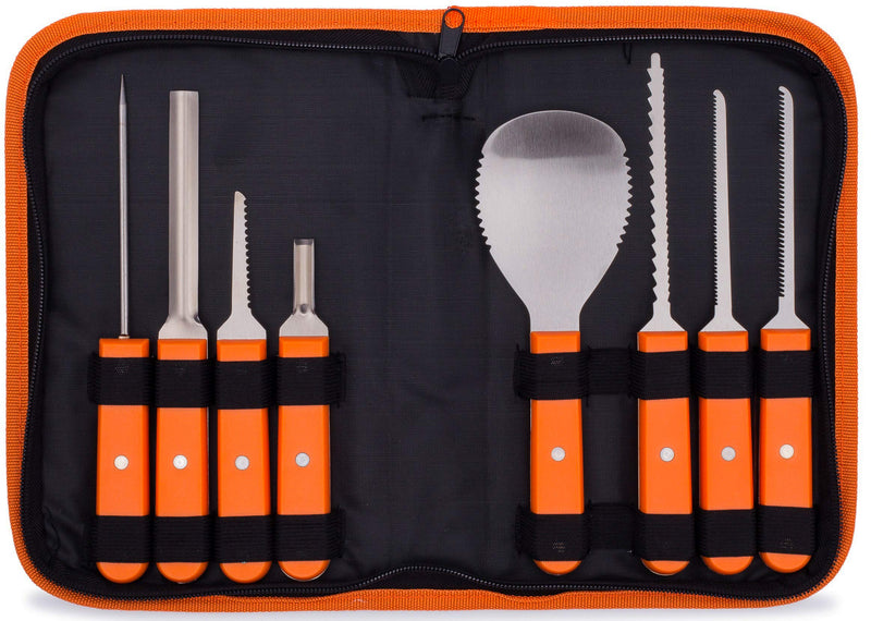 Professional pumpkin carving set as a Christmas gift - robust stainless steel