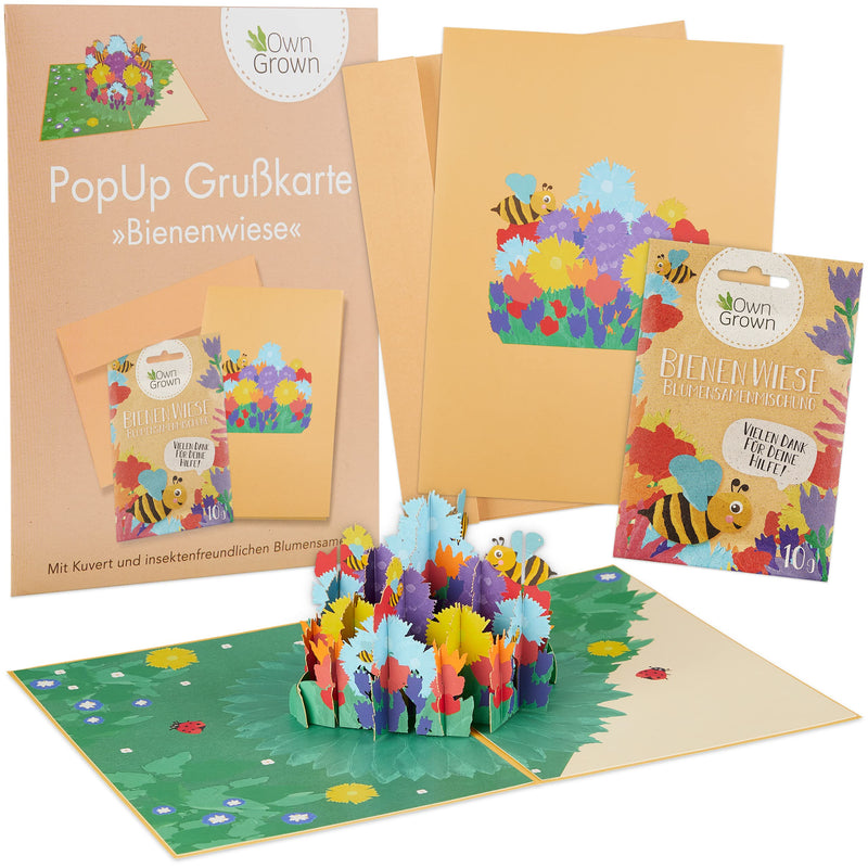 Pop Up Card Birthday With Balcony Flowers Seeds Popup Card Birthday