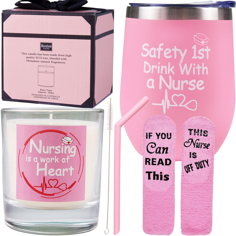 Nurse gifts for women, gifts for nurses, Christmas gifts, Safety First Drink with