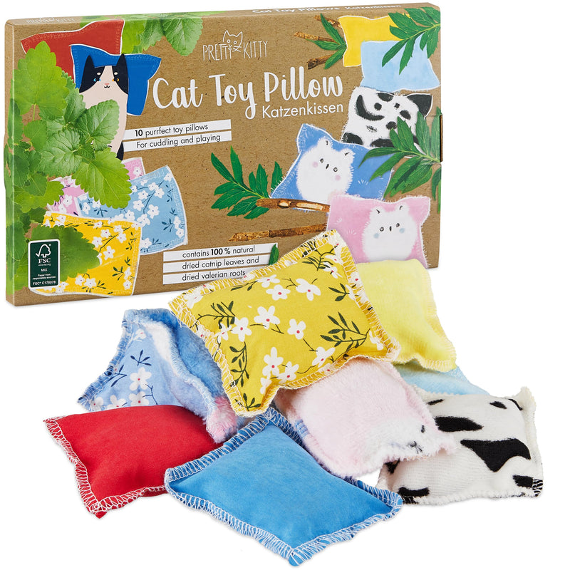 Cat pillows for cats 10 cat pillows with catnip and valerian in