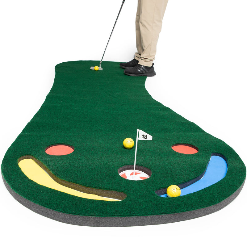 Golf Putting Green Mat - 9ft x 3ft - Outdoor and Indoor Putting Mat -