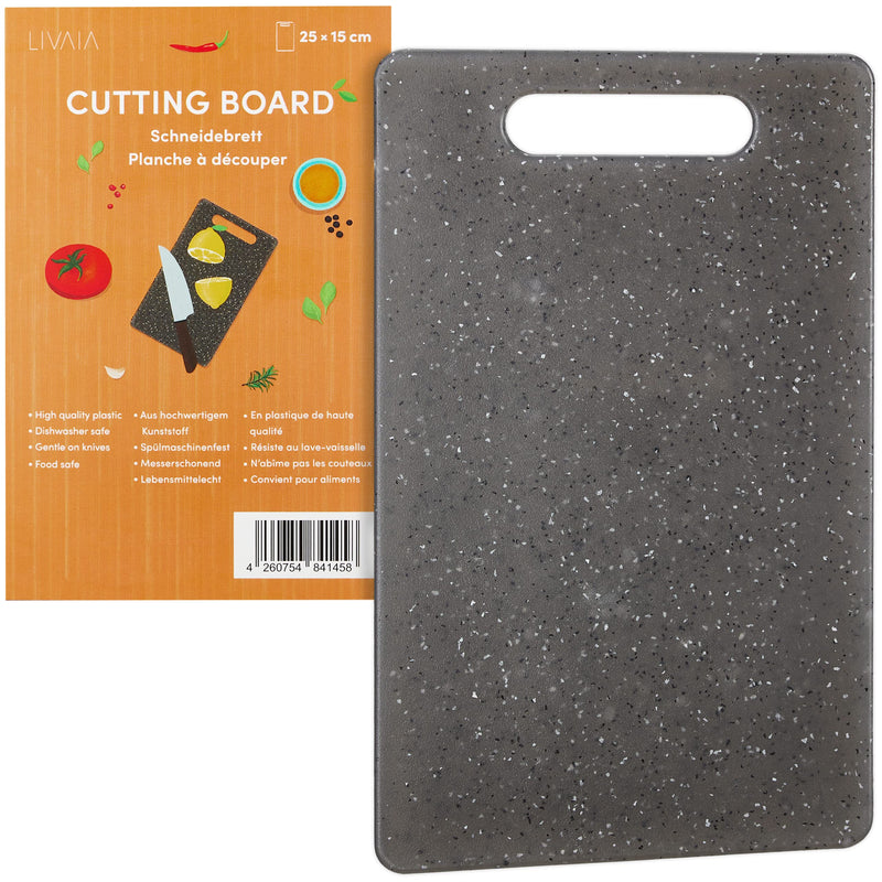 Large plastic cutting board. High-quality plastic breakfast board