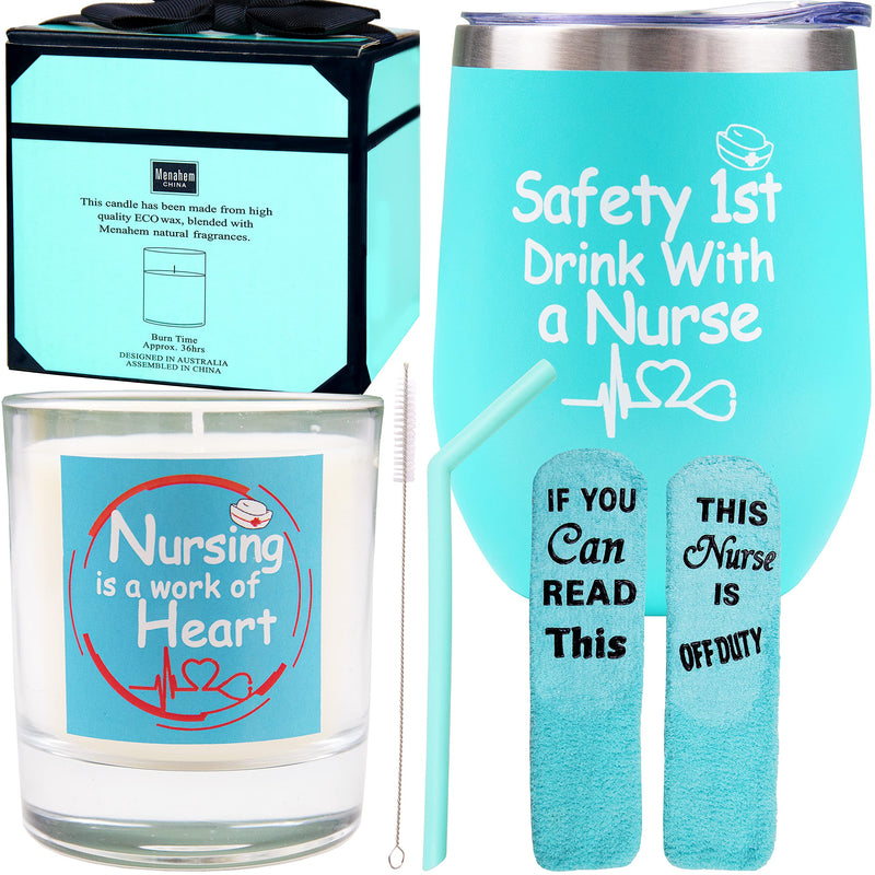 Nurse gifts for women, gifts for nurses, Christmas gifts, Safety First Drink with