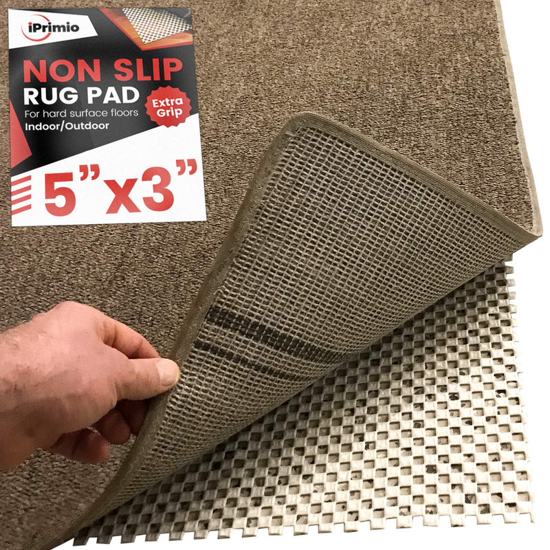 Non-slip carpet pad gripper 5x3 for bathroom, indoor, kitchen and outdoor areas