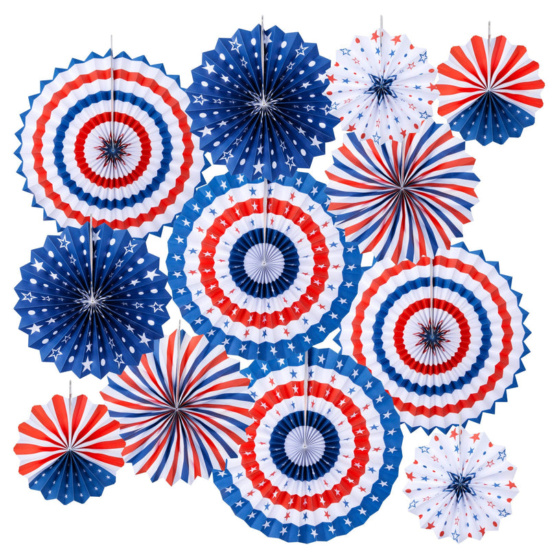 Patriotic 4th of July Decorations - USA Themed Party Supplies - Patriotic