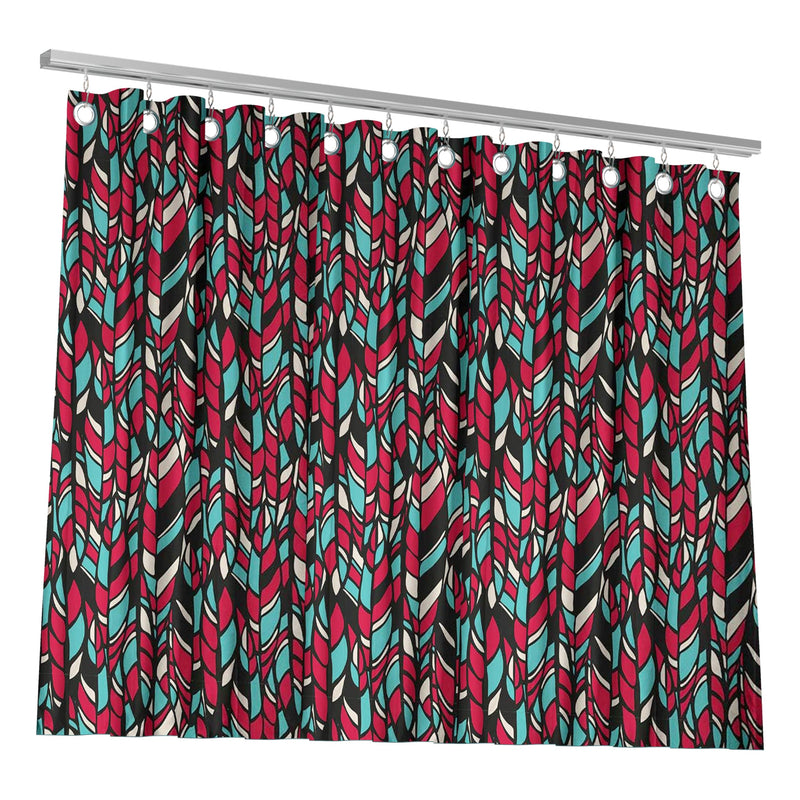 Room divider curtain, 8 feet high x 15 feet wide