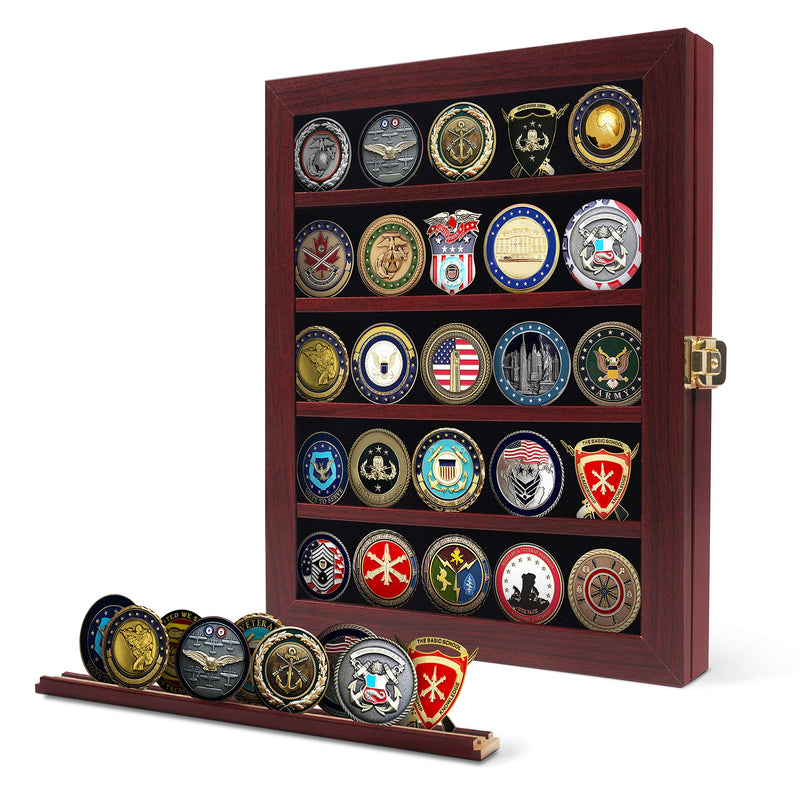 Challenge Coin Display Case Challenge Coin Holder Coin Box Military Coin Display