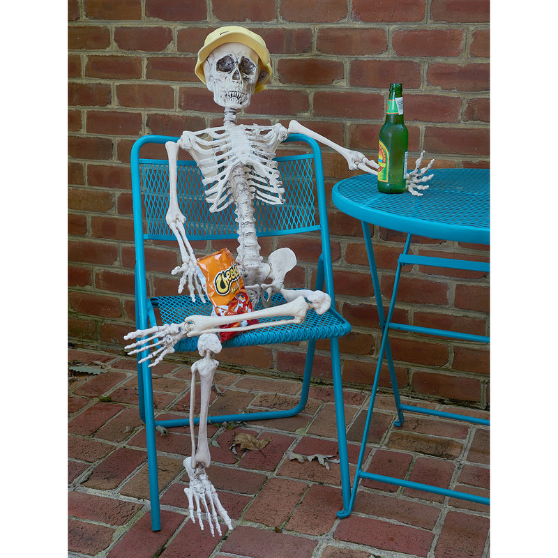 48 cm life-size Halloween skeleton decoration full body skeleton with fully movable