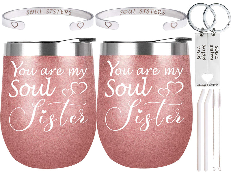 Birthday gifts for best friend for women, gifts for soul sister, Christmas gifts, soul