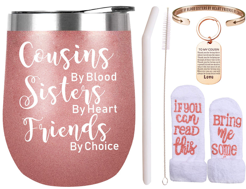 Cousin gifts for women, funny gift for cousin female, Christmas gifts, birthday